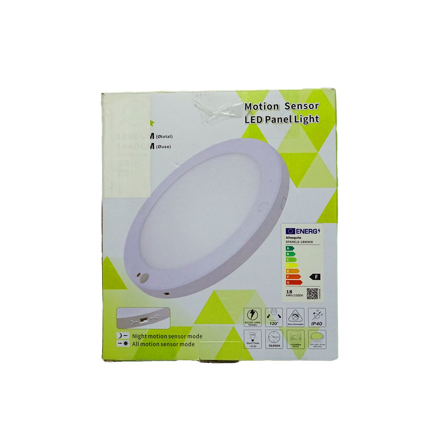 Allesgute LED Deckenleuchte mit Bewegungsmelder