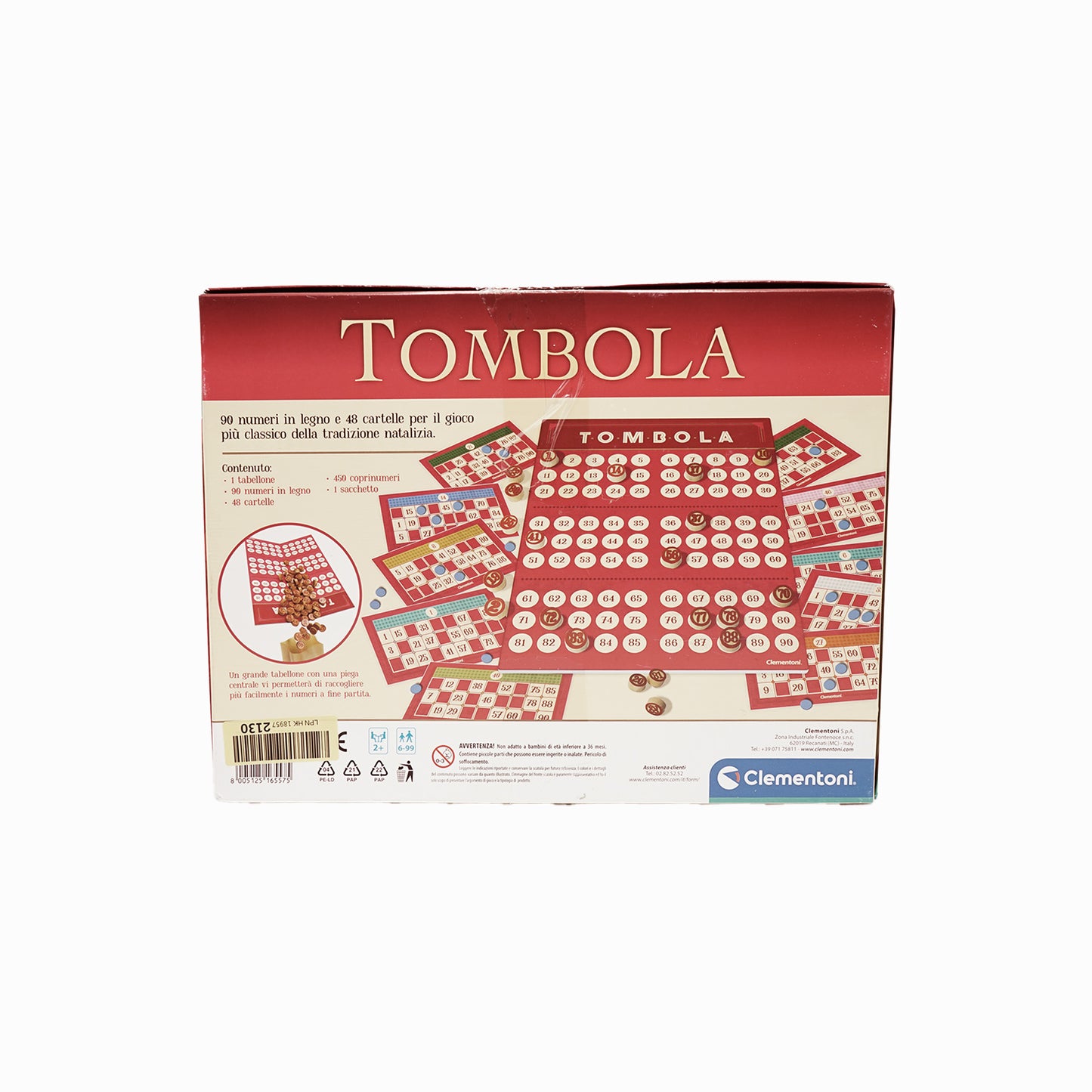 Clementoni Tombola Classic, Brettspiel
