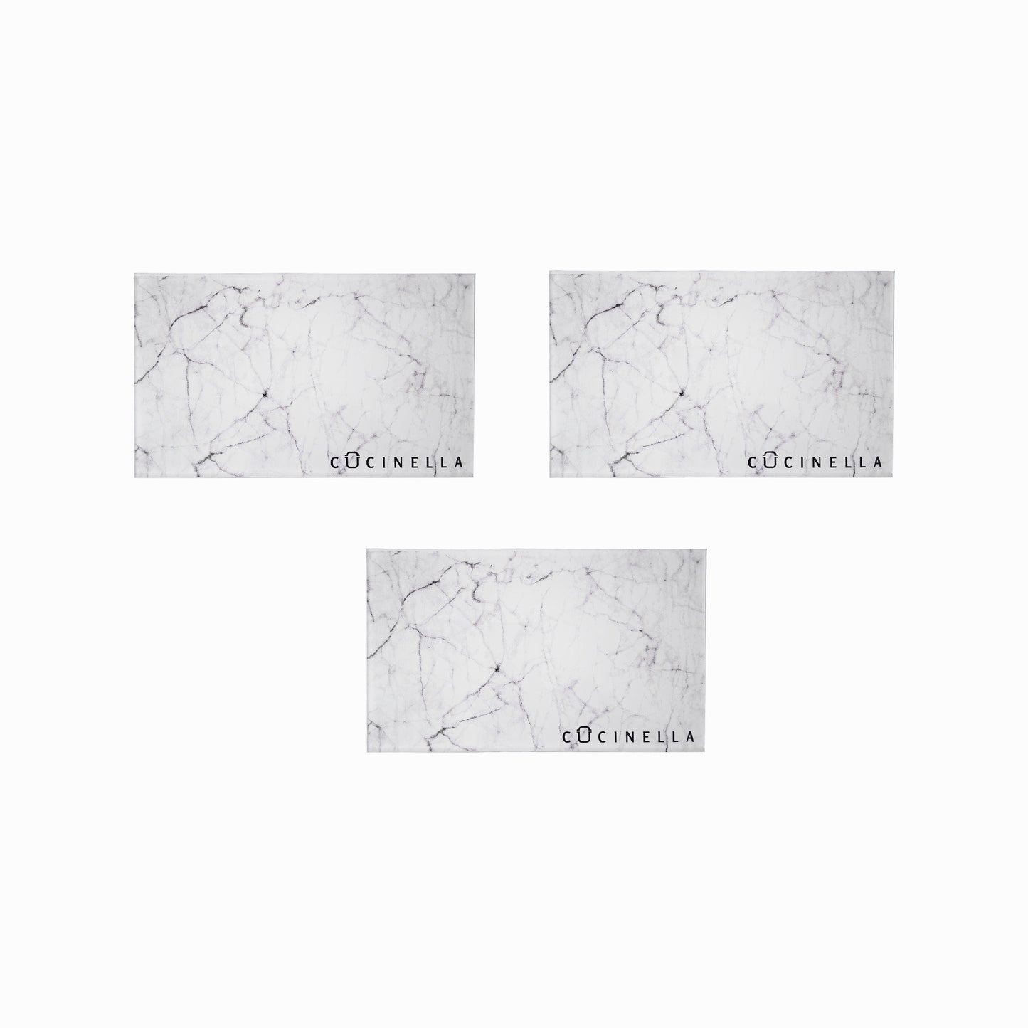 Glasschneidebretter von Cucinella in weiß