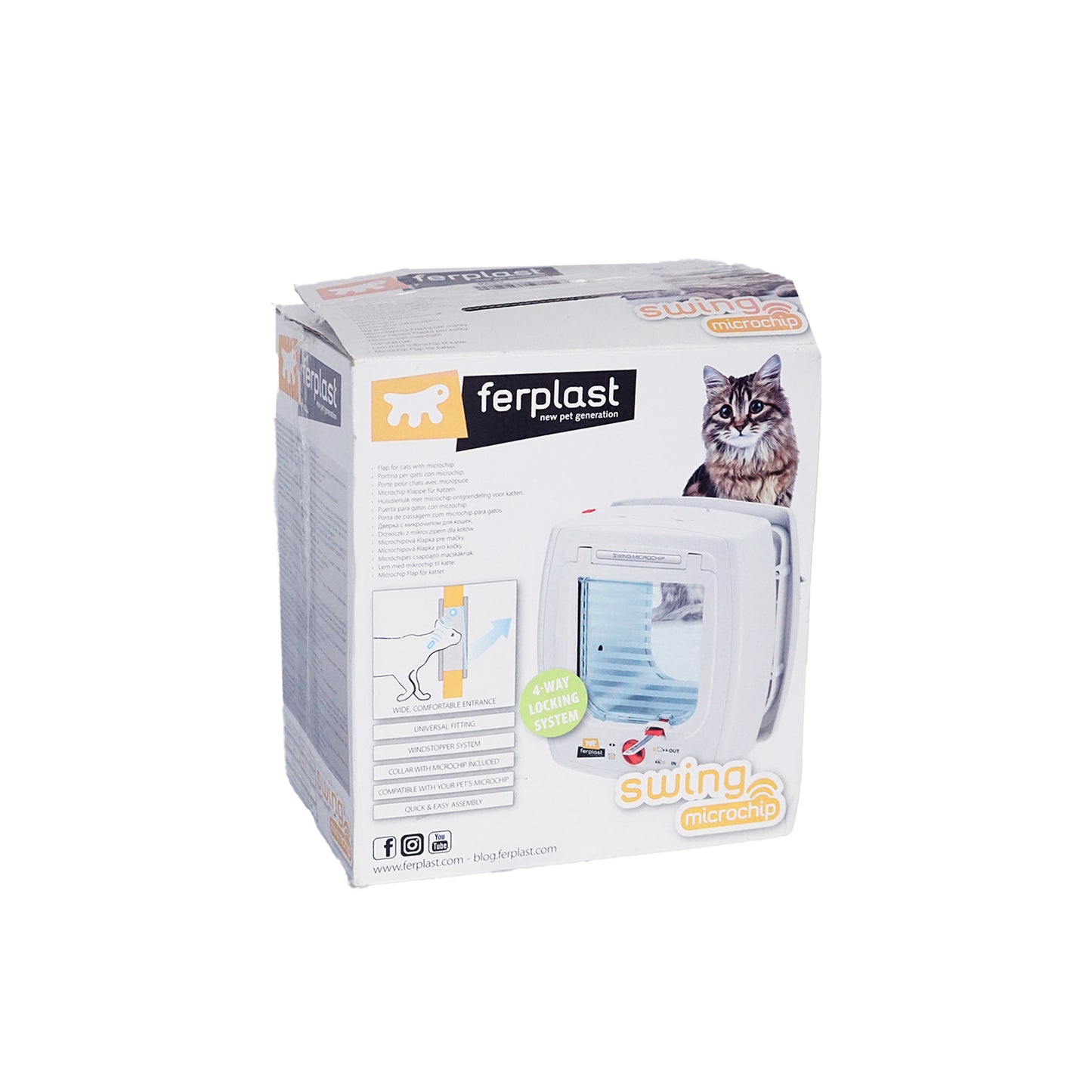 Ferplast Katzentür mit Chiperkennung