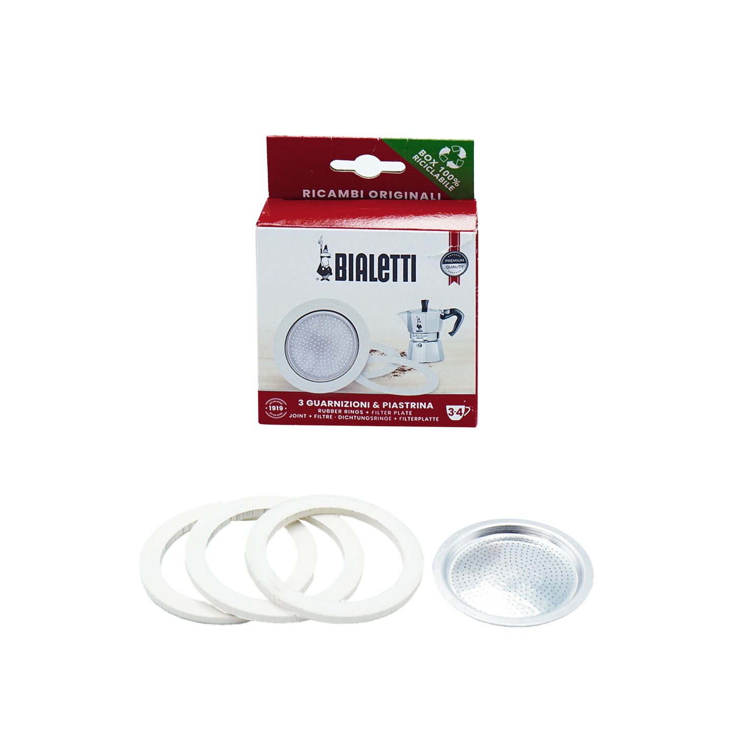 Ersatzdichtungen für Espressokannen