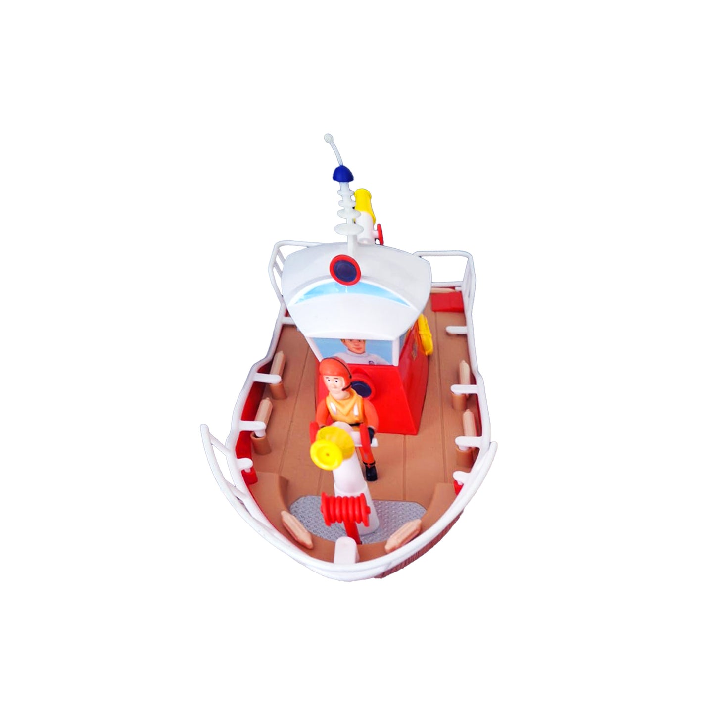 Feuerwehrmann Sam auf dem Titan Rettungsboot