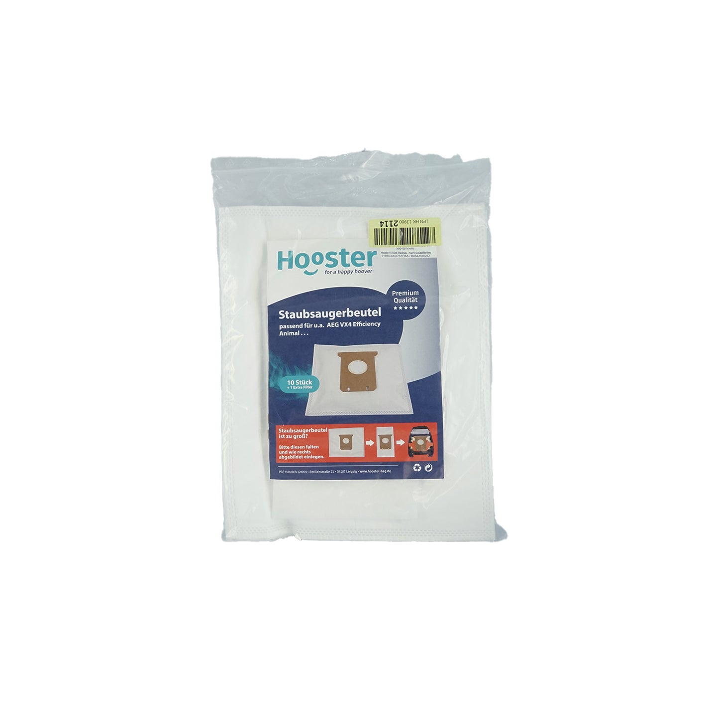 Hooster Staubsaugerbeutel