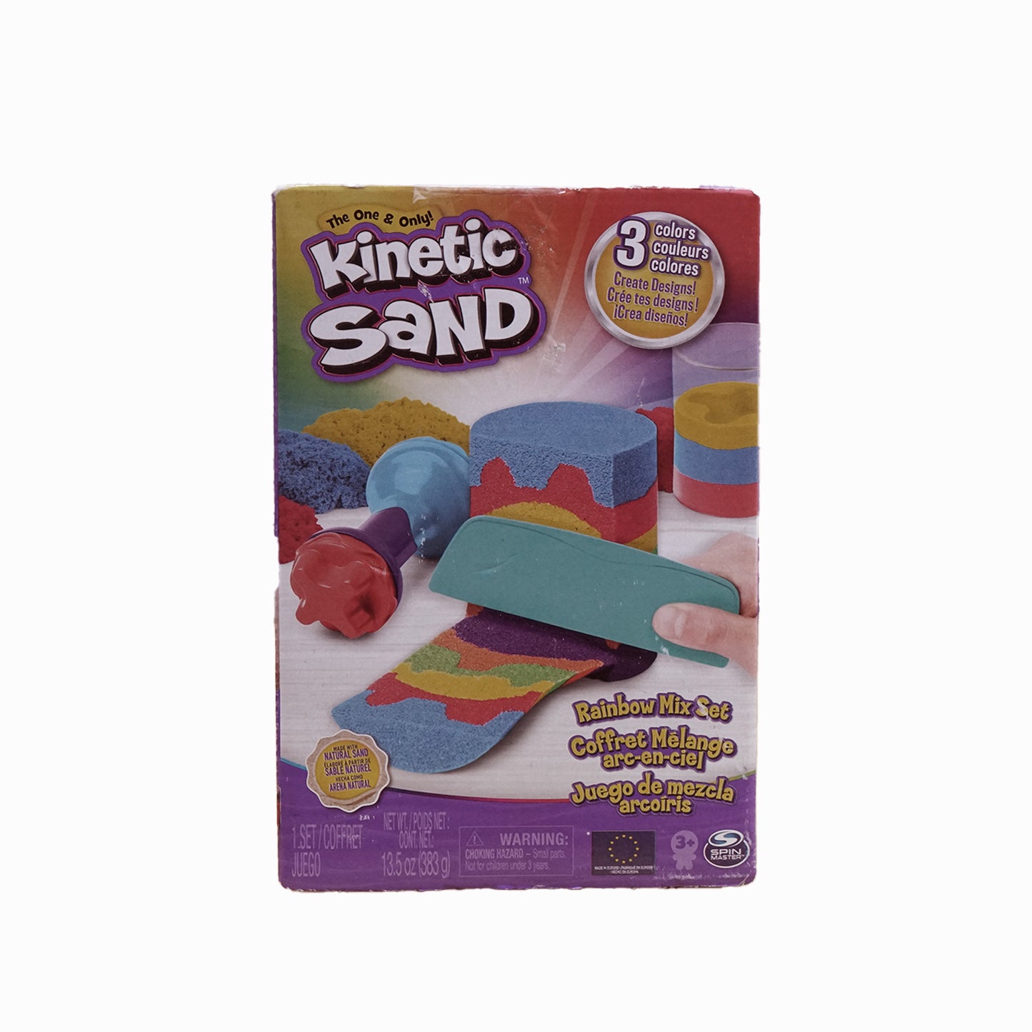 Kinetic Sand Regenbogen Mix-Set