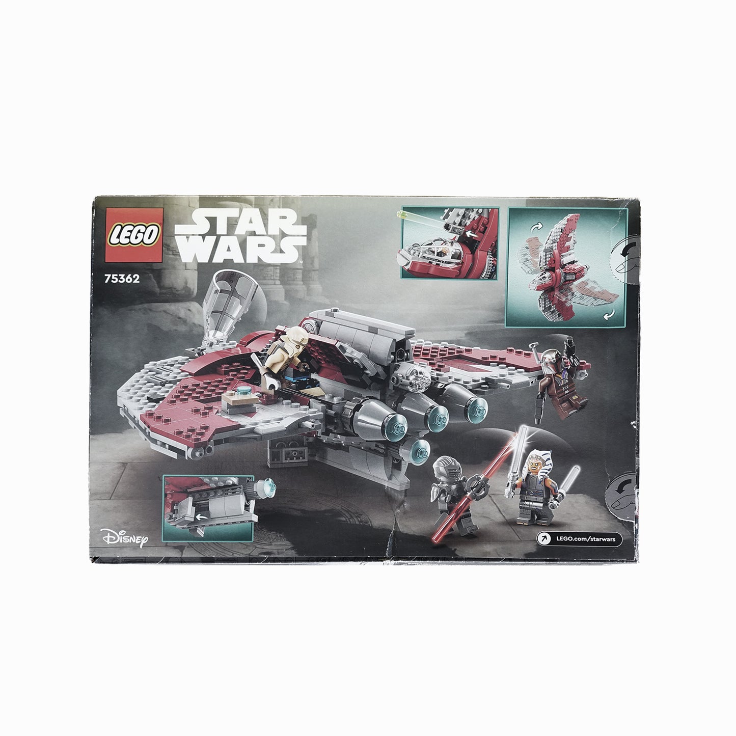 LEGO 75362 Star Wars Ahsoka Tanos T-6 Jedi Shuttle Raumschiff Set