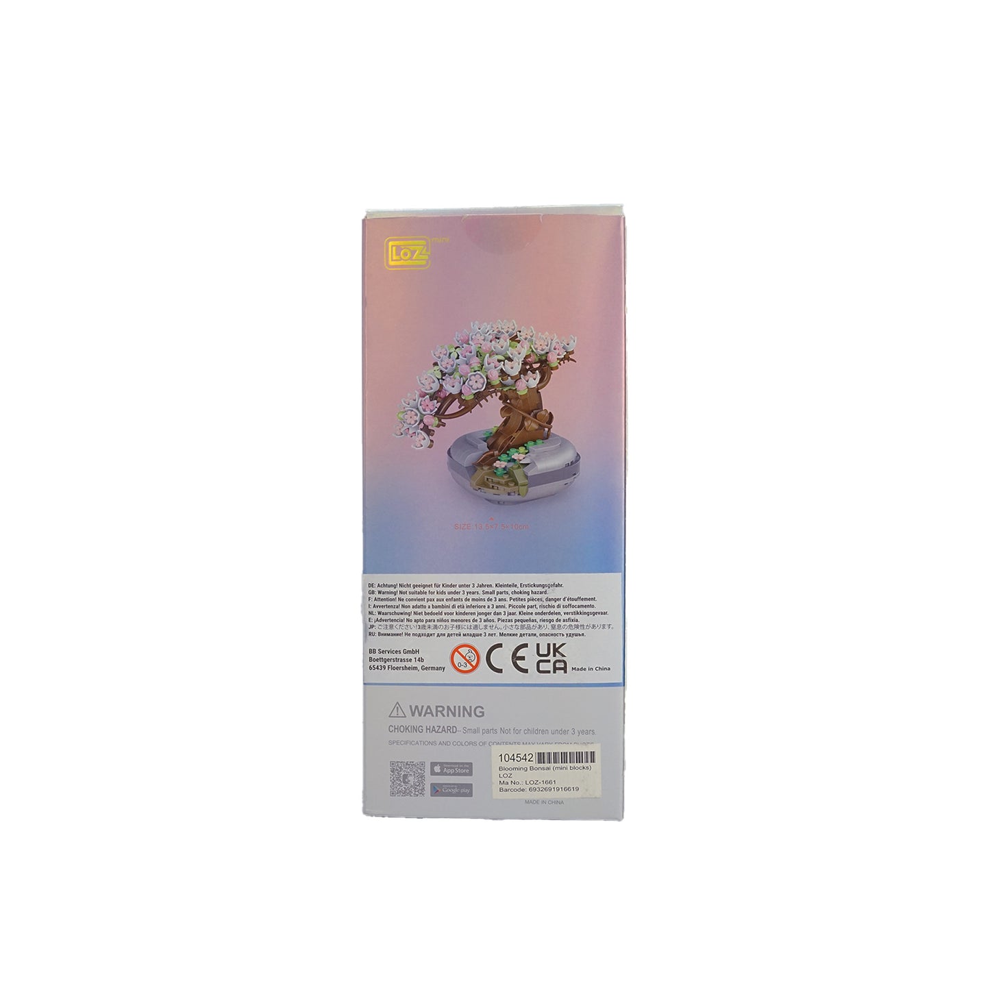 LOZ Mini Japanische Kirschblüte Bonsai