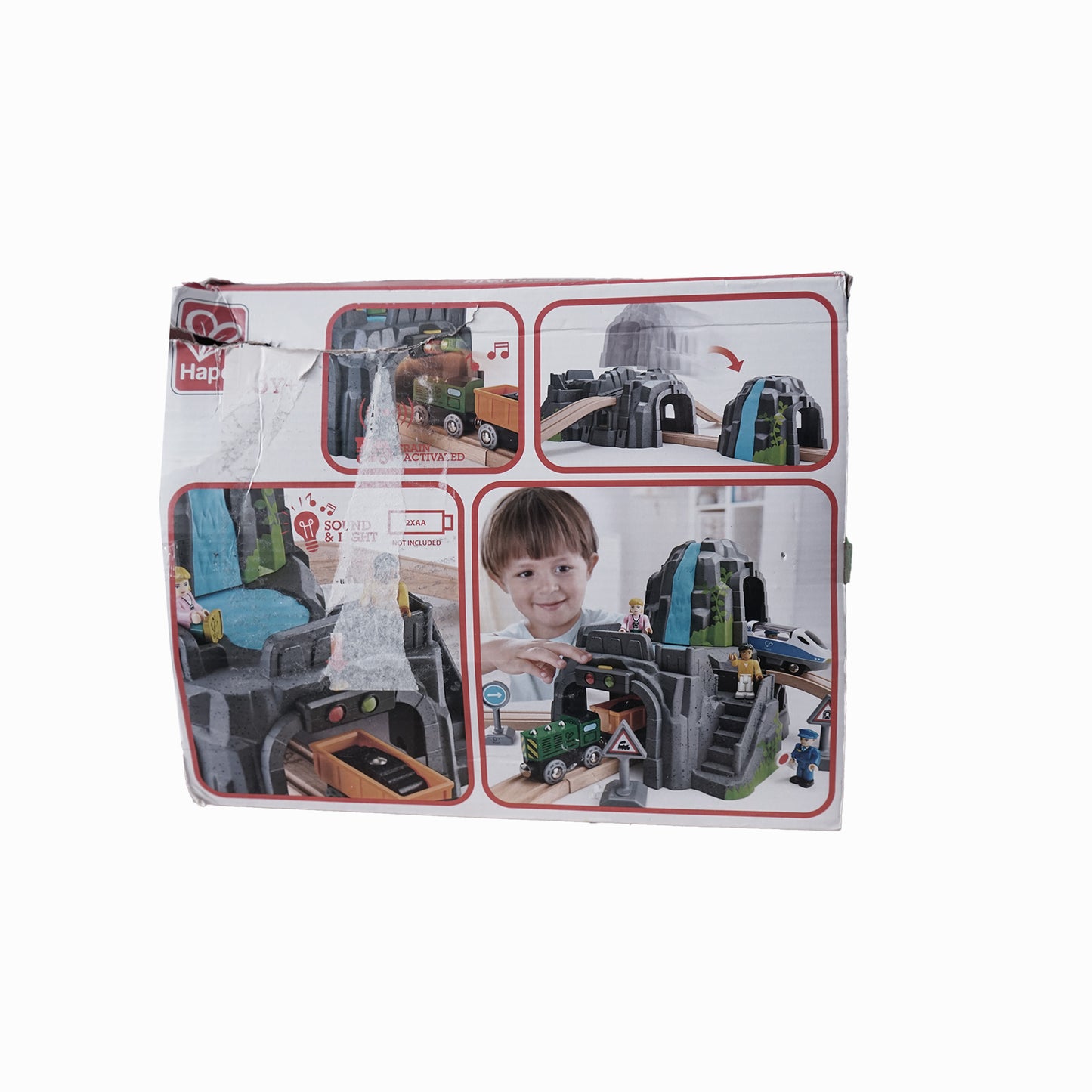 Hape Holzeisenbahn Spielset für Kinder ab 3 Jahren