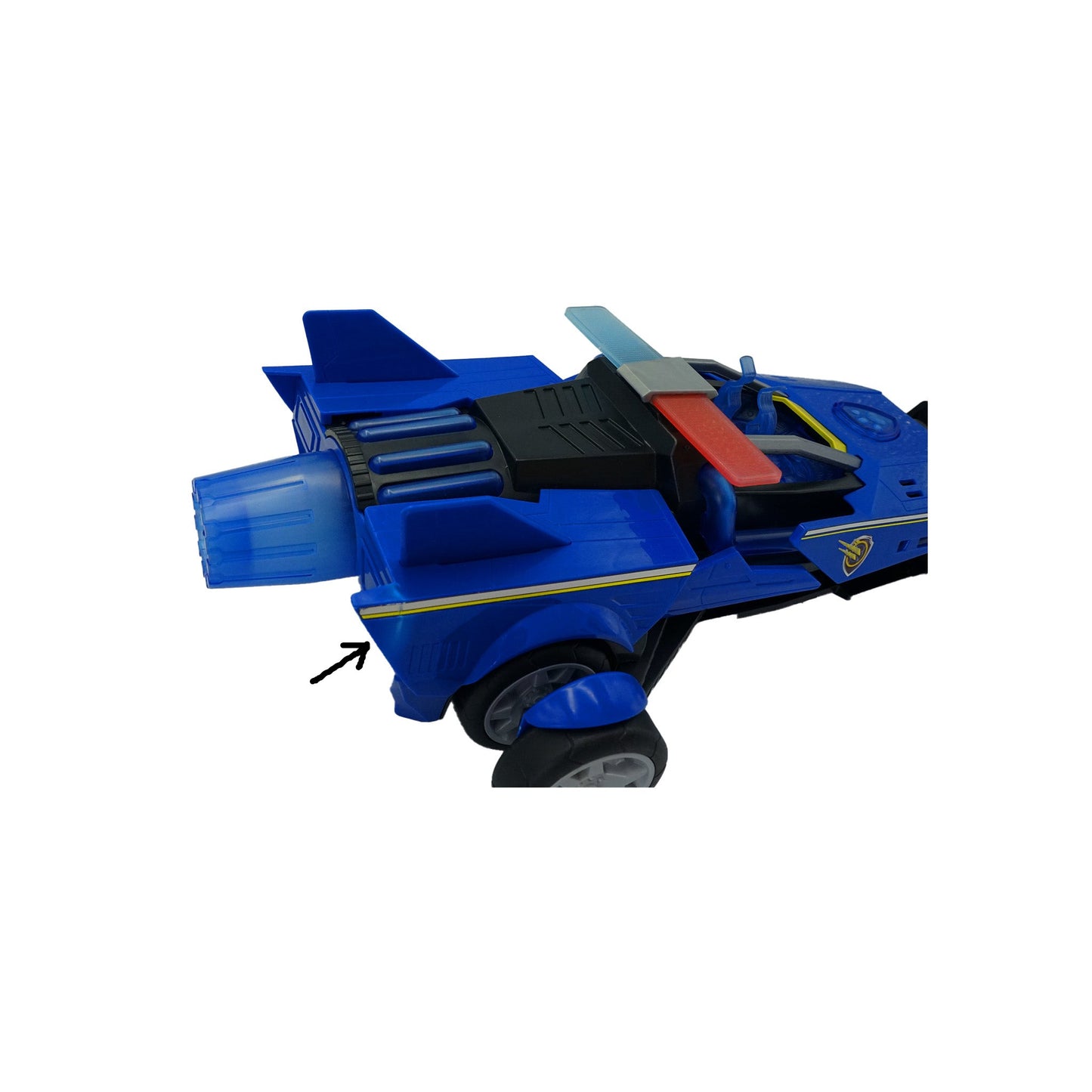 Paw Patrol Chase Deluxe Superhelden-Raketenfahrzeug