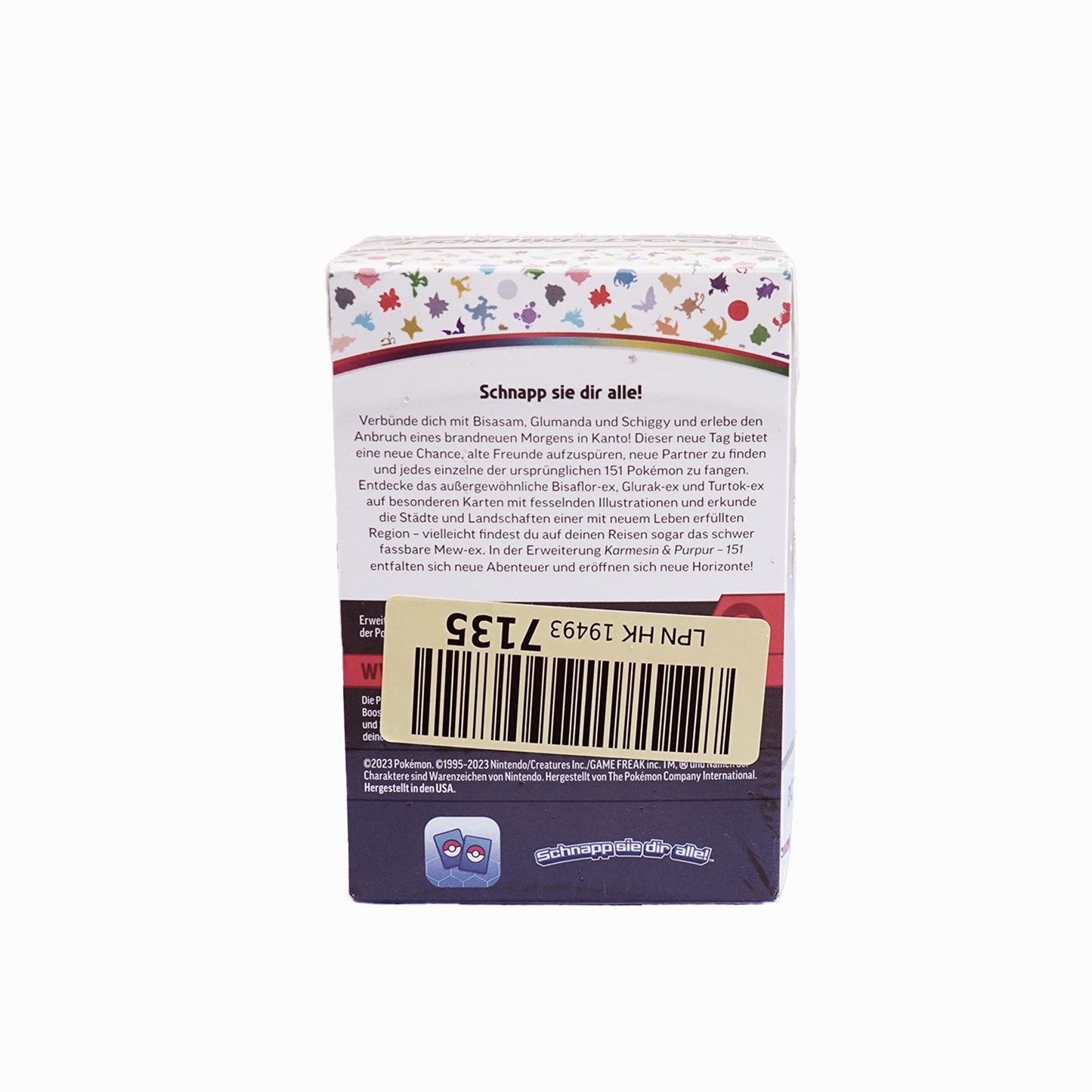 Pokémon Boosterbundle Karmesin & Purpur - 151