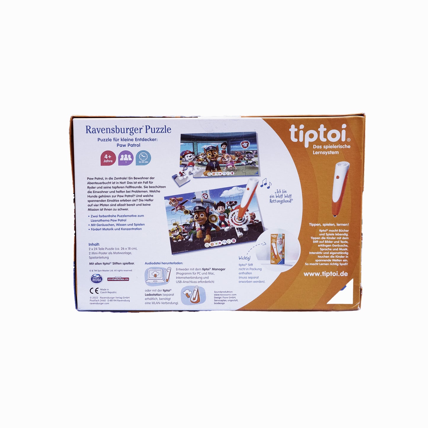 Ravensburger tiptoi Puzzle, Paw Patrol