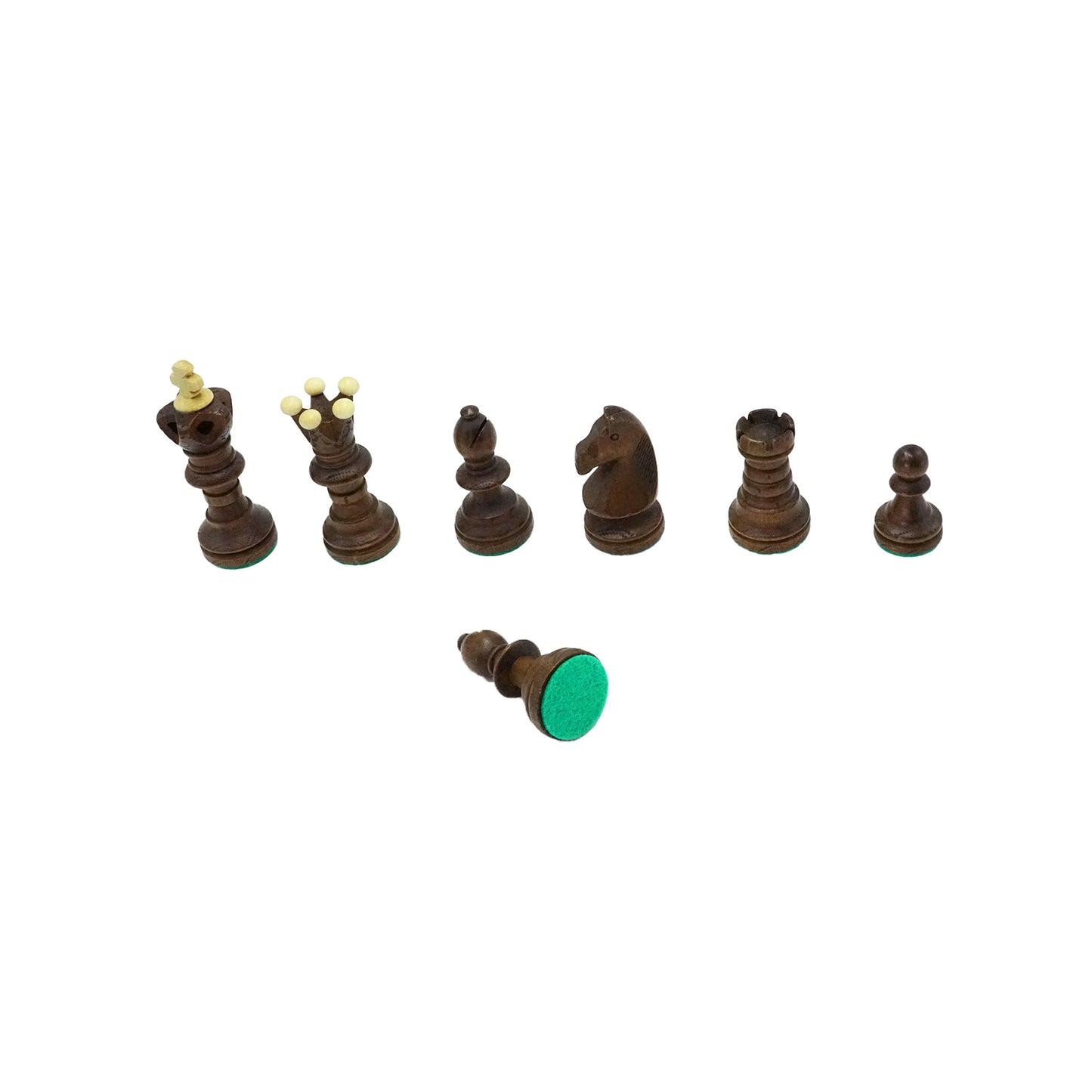 Schachfiguren aus Holz