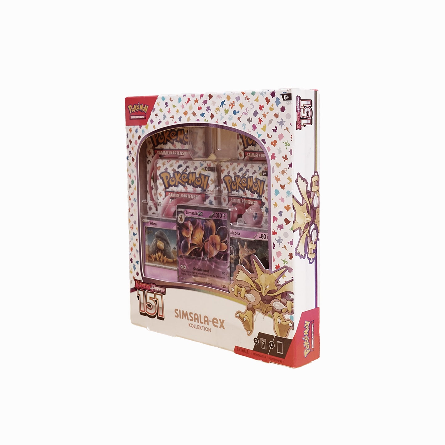 Pokémon Simsala-ex Kollektion – Karmesin & Purpur 151