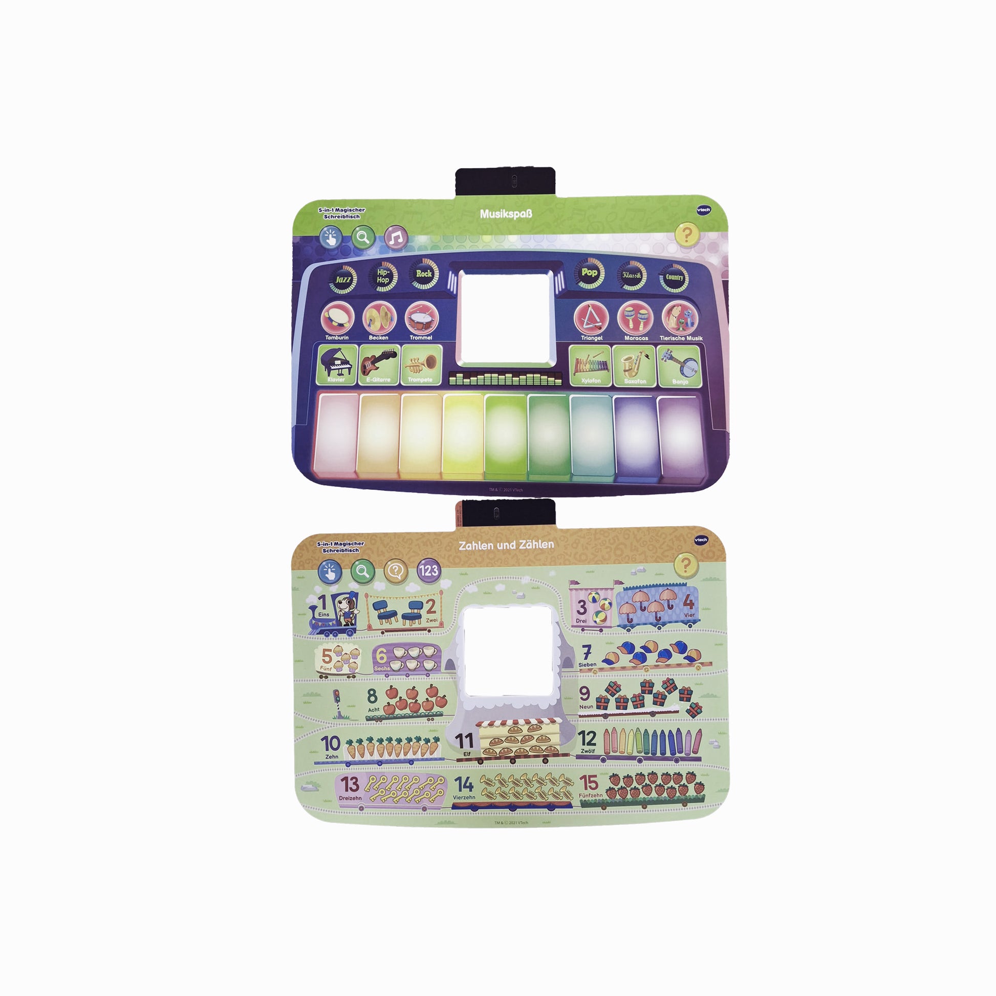 Ersatzteil für VTech 80-540954 5-in-1 Magic Gaming-Schreibtisch - Aktivitätenseite