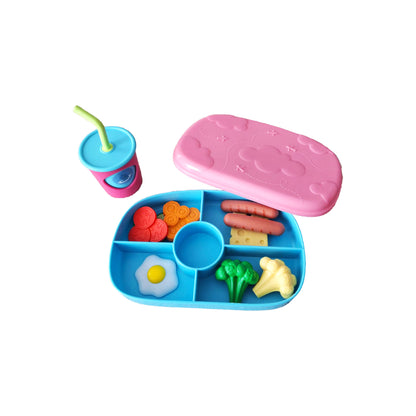 BABY born Füttertisch mit Snacks, Getränken und Snackbox