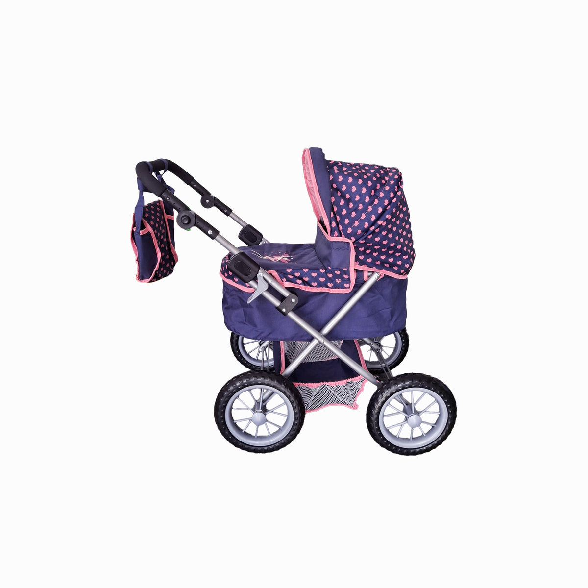 Bayer Design Trendy Puppenwagen Modell 13052AA in der Seitenansicht