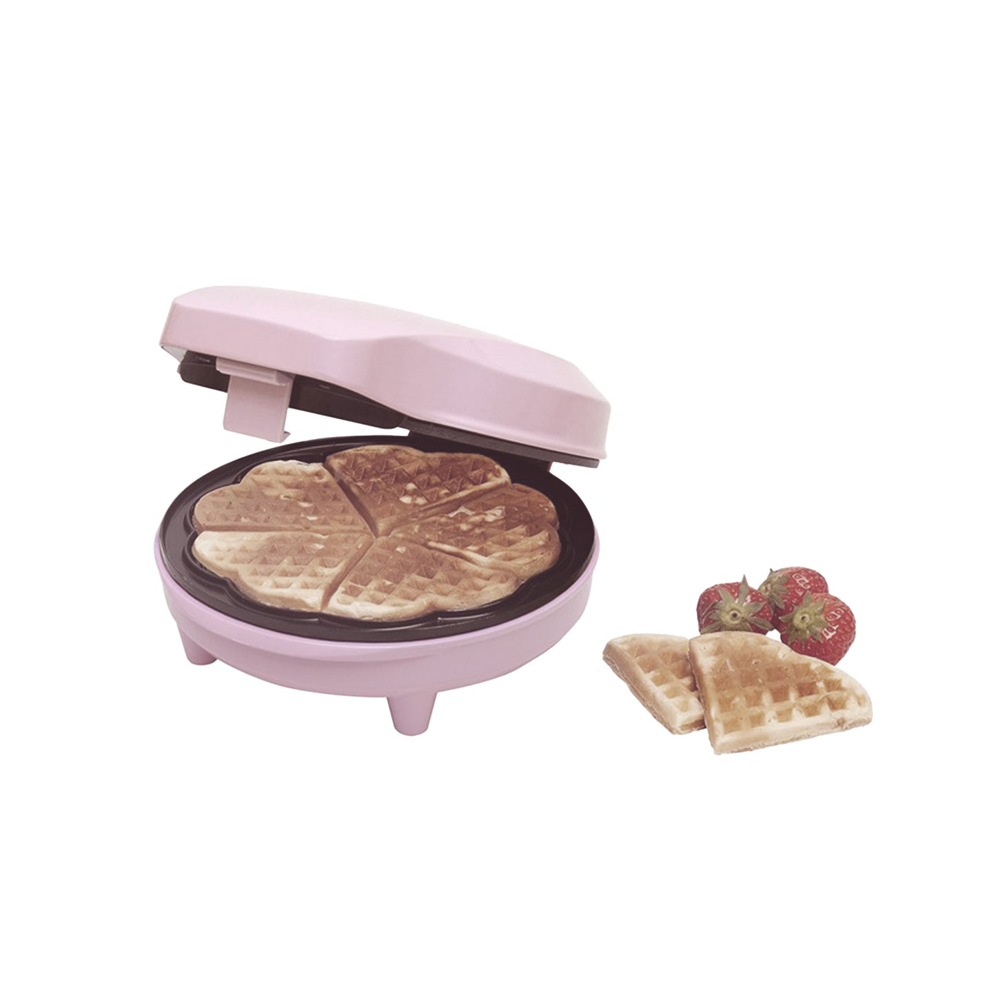 Bestron Waffeleisen für klassische Herzwaffeln