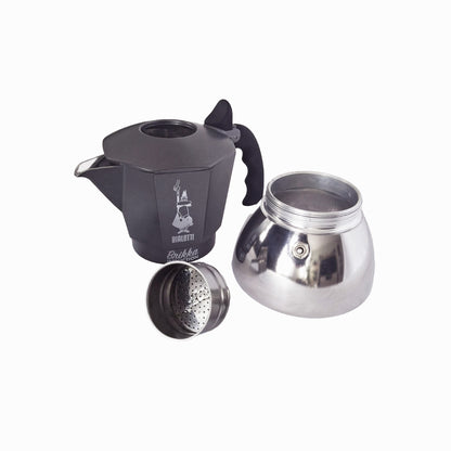 Detail der Bialetti Brikka Induktionskaffeemaschine
