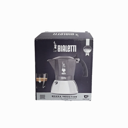 Bialetti Brikka Induktion 4 Tassen Verpackung