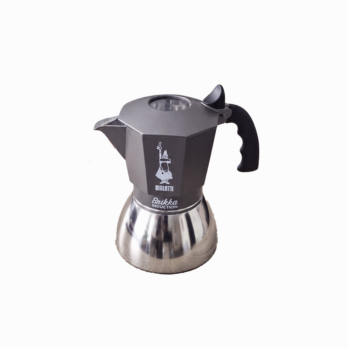 Bialetti Brikka Induktion 4 Tassen Mokkakanne