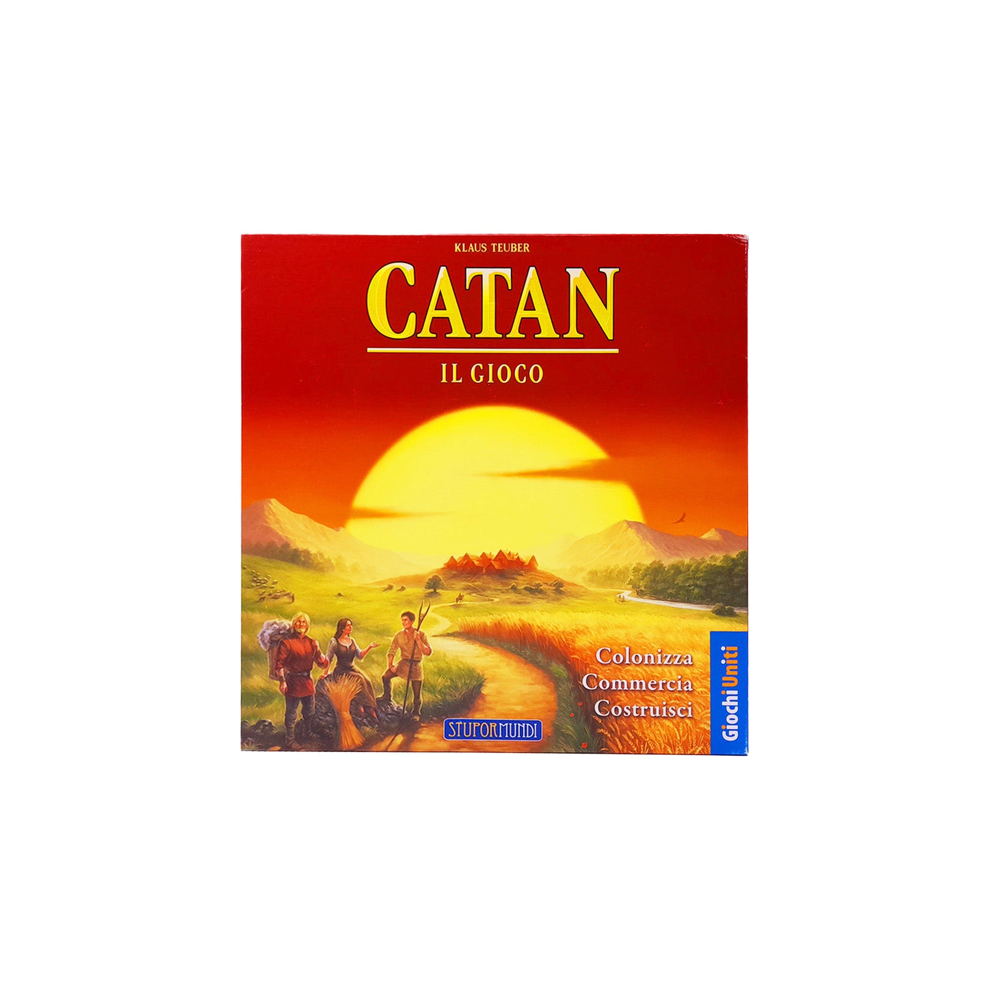 CATAN Basisspiel italienische Version Spielbox