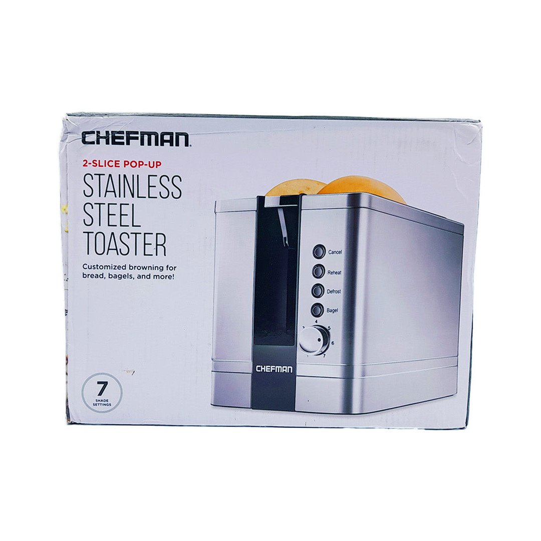 Chefman Toaster aus Edelstahl