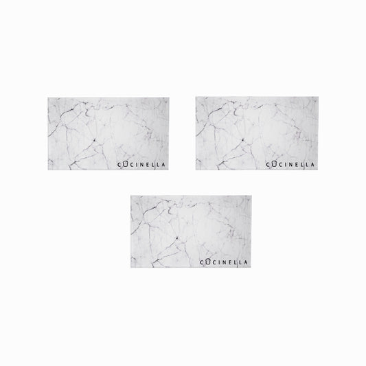 Glasschneidebretter von Cucinella in weiß