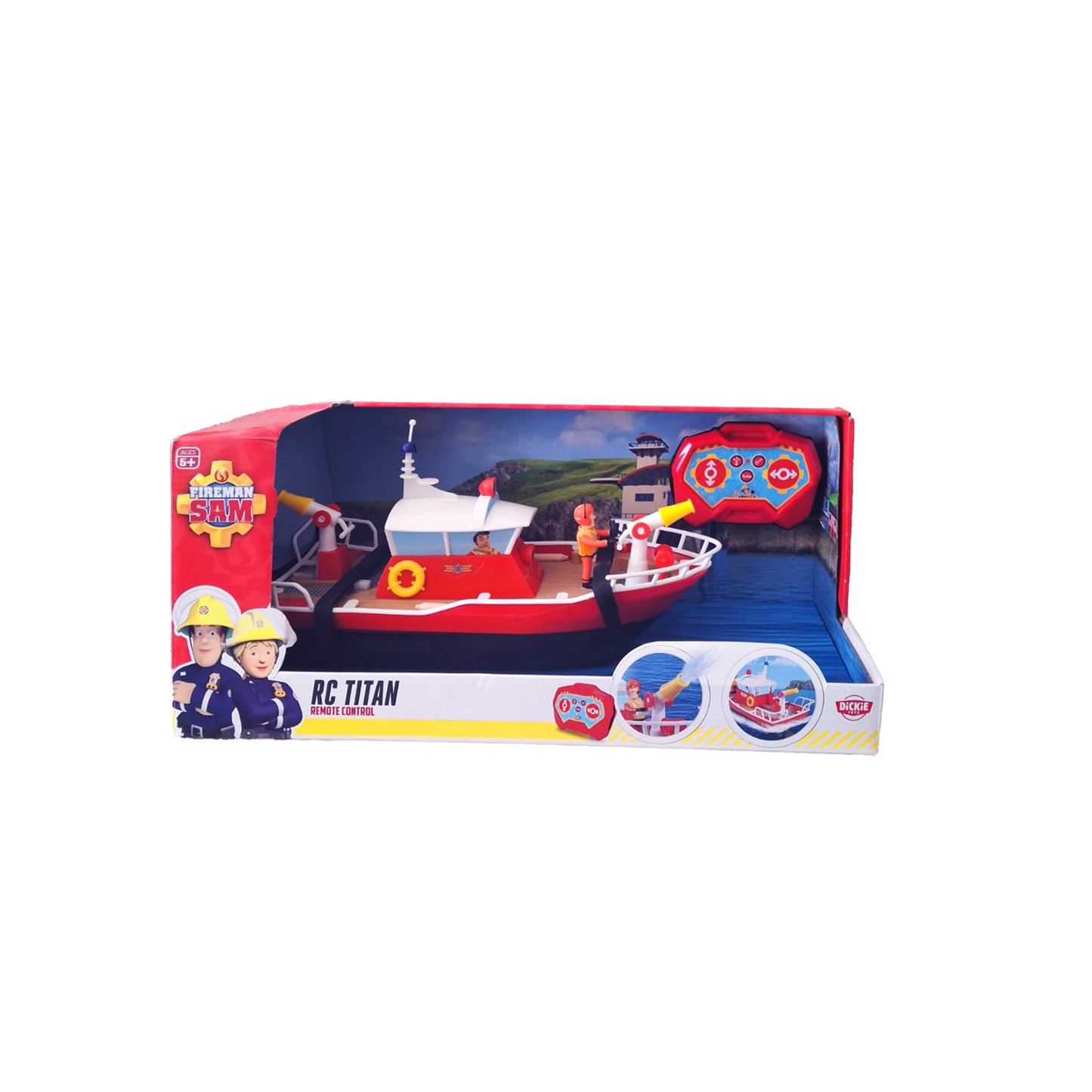 Dickie Toys FMS RC Titan RC Boot Feuerwehrmann Sam Rettungsboot