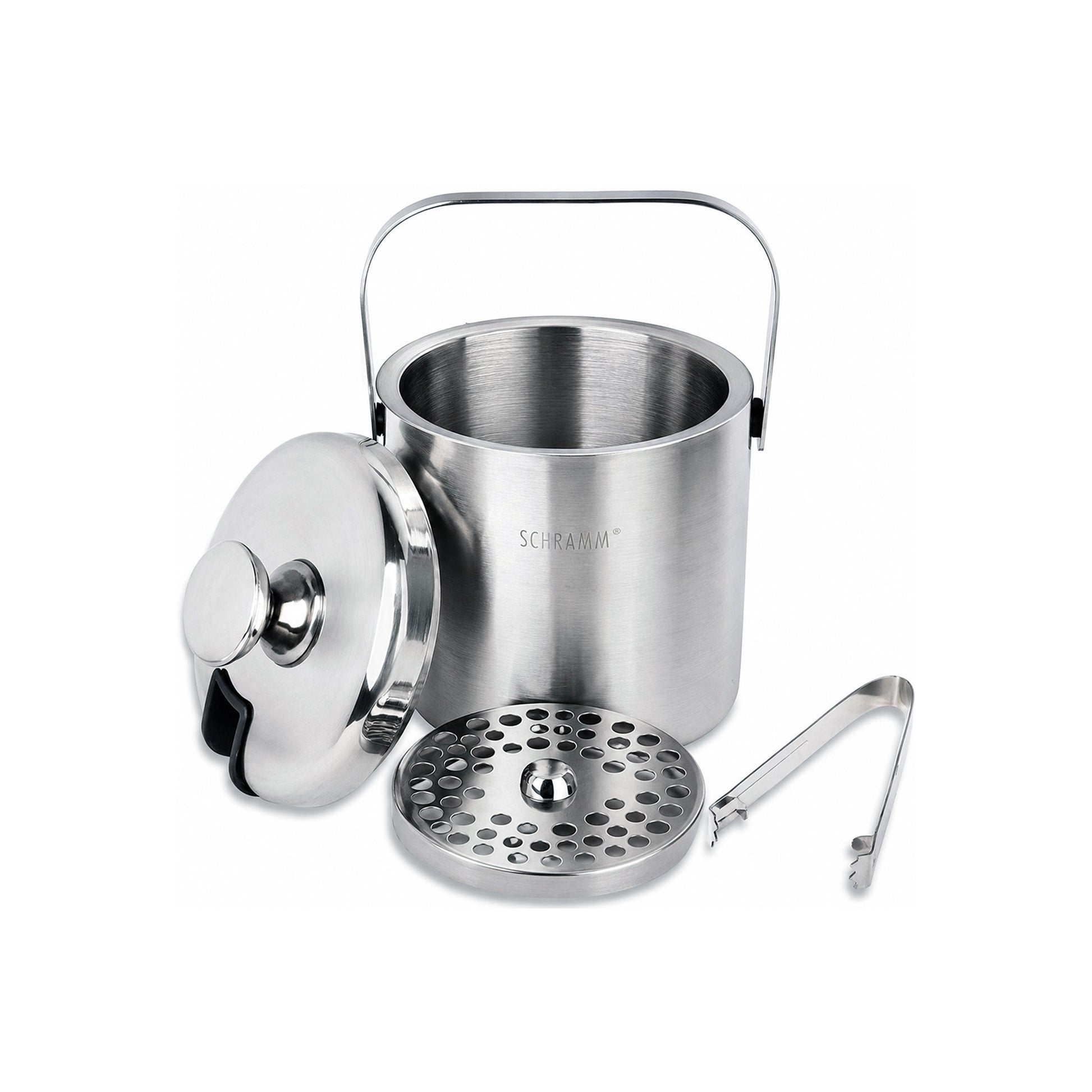 Schramm Eiswürfelbehälter mit Deckel und Eiszange