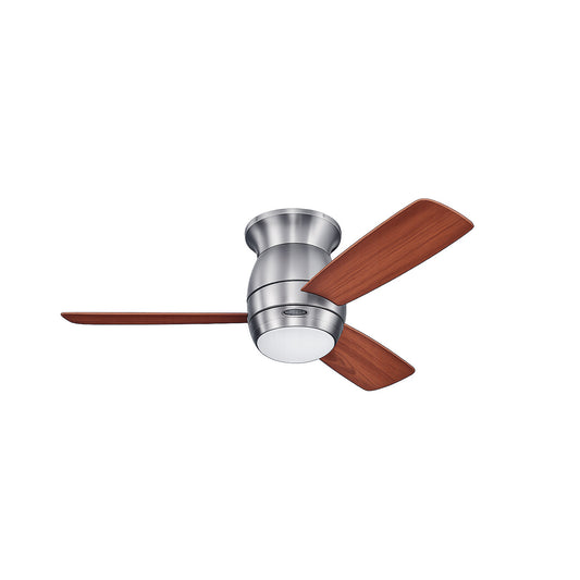 Westinghouse Halley 72181 Deckenventilator 112 cm in gebürstetem Nickel mit Beleuchtung