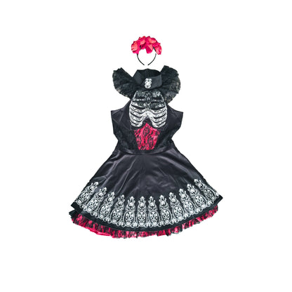 Elegantes Tag-der-Toten Kostüm von Smiffys