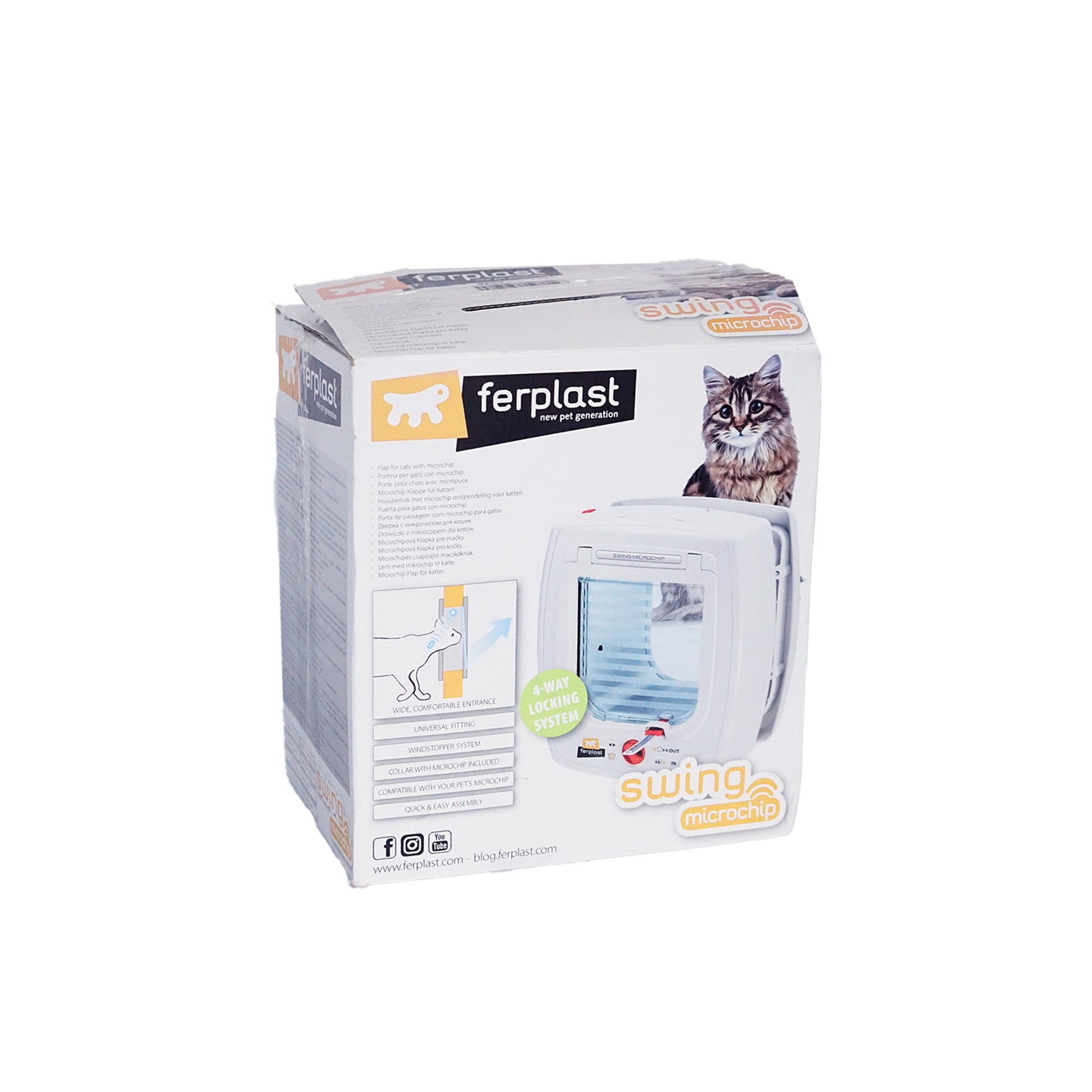 Ferplast Katzentür mit Chiperkennung