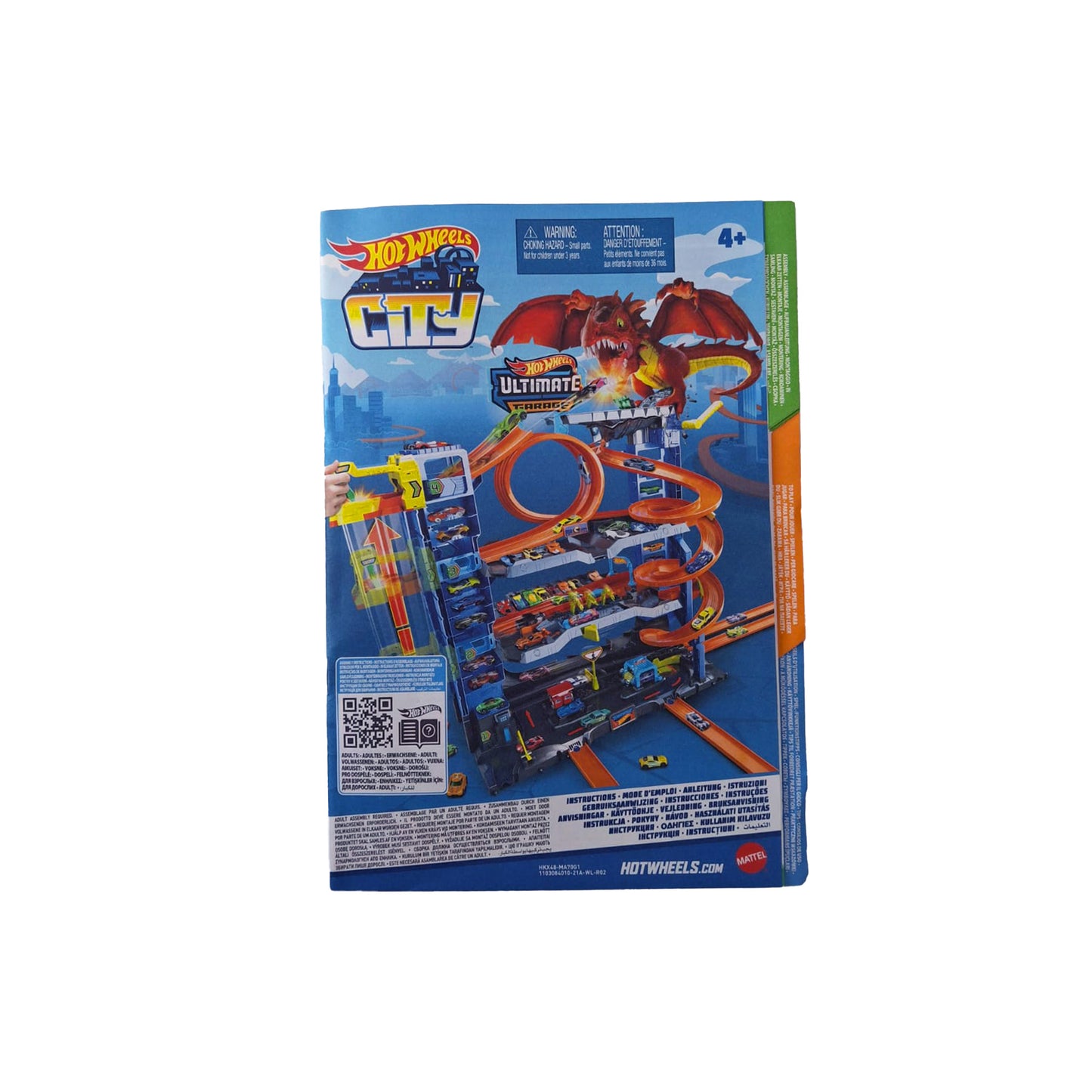 Ersatzteil für Hot Wheels Let's Race Netflix - Ultimative Garage, HKX48 - Anleitung