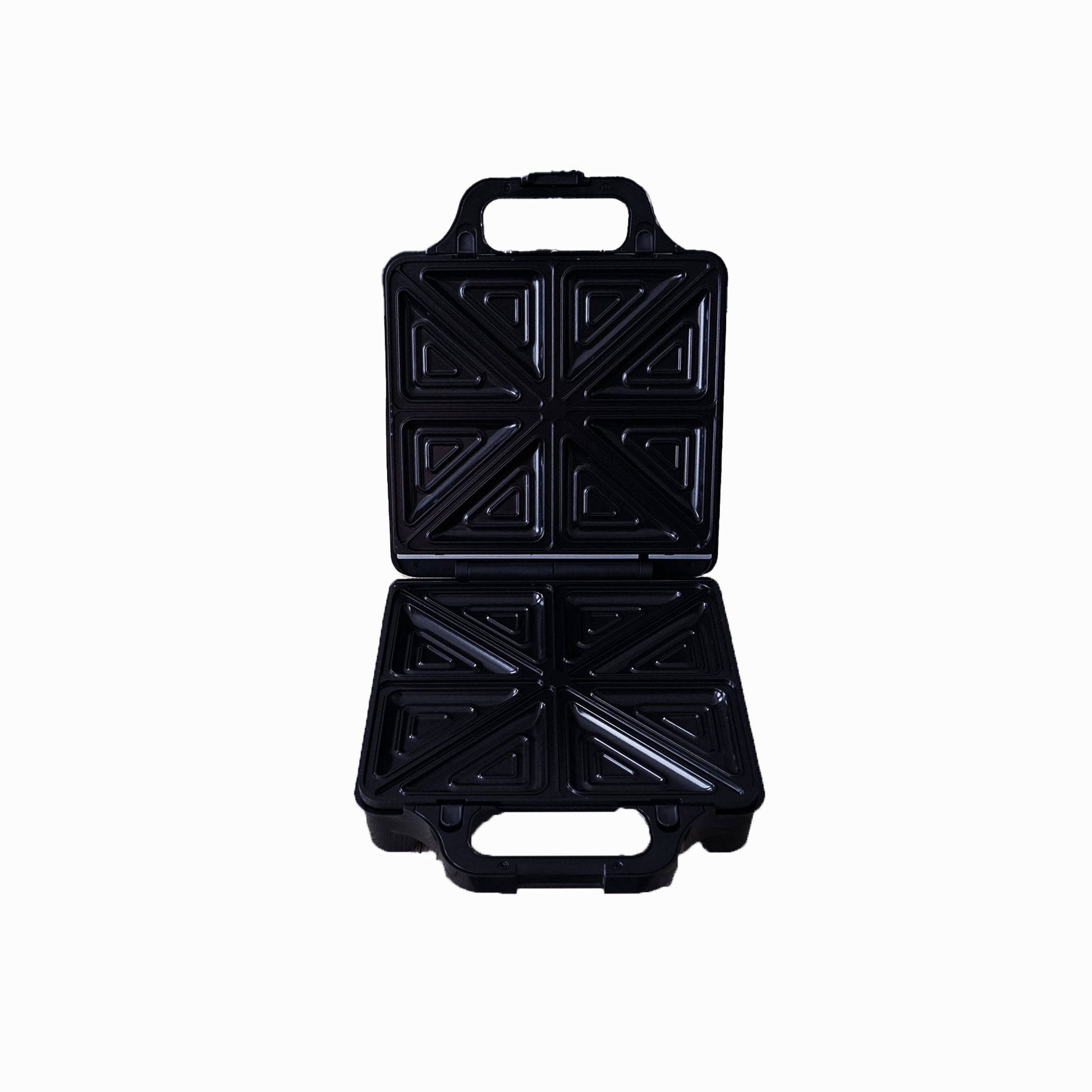 Sandwichmaker Supreme XXL geöffnet mit Antihaftplatten