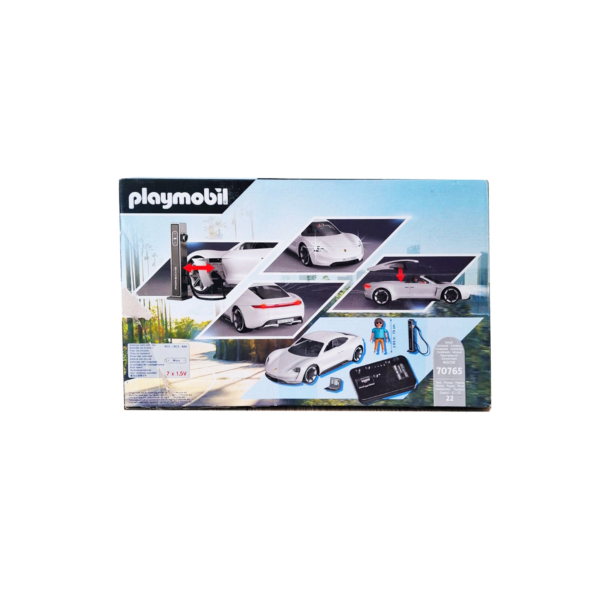 RC Porsche Mission E von PLAYMOBIL mit LED-Beleuchtung