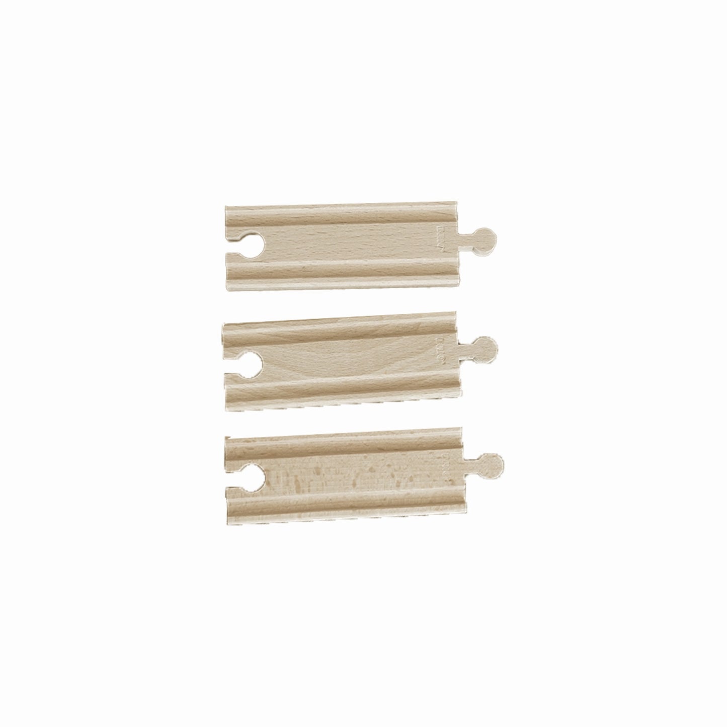 Ersatzteil für Brio World Eisenbahn - Gerades Gleis, klein 3er Set