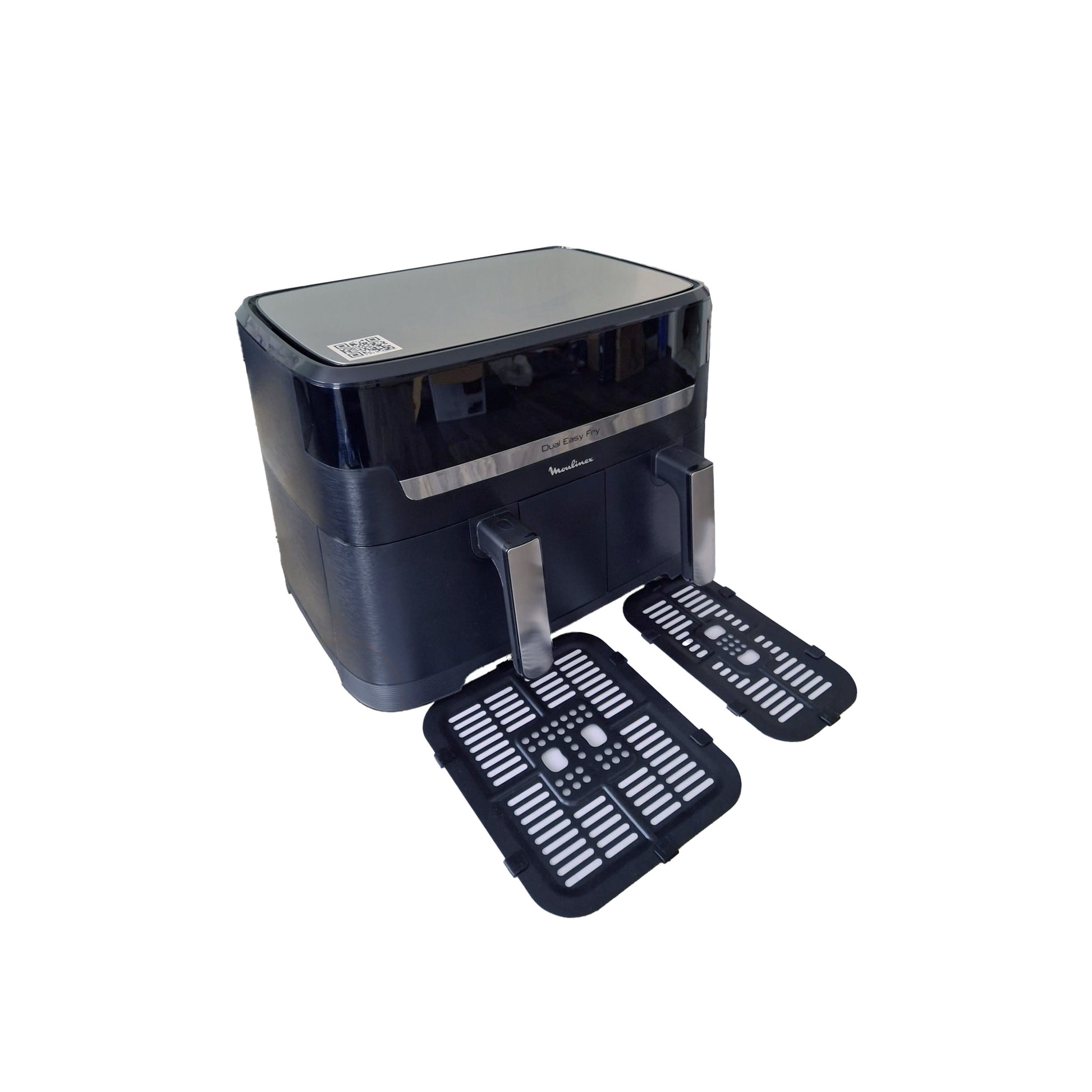 Moulinex Dual Airfryer mit getrennten Frittierkörben und digitalem Display