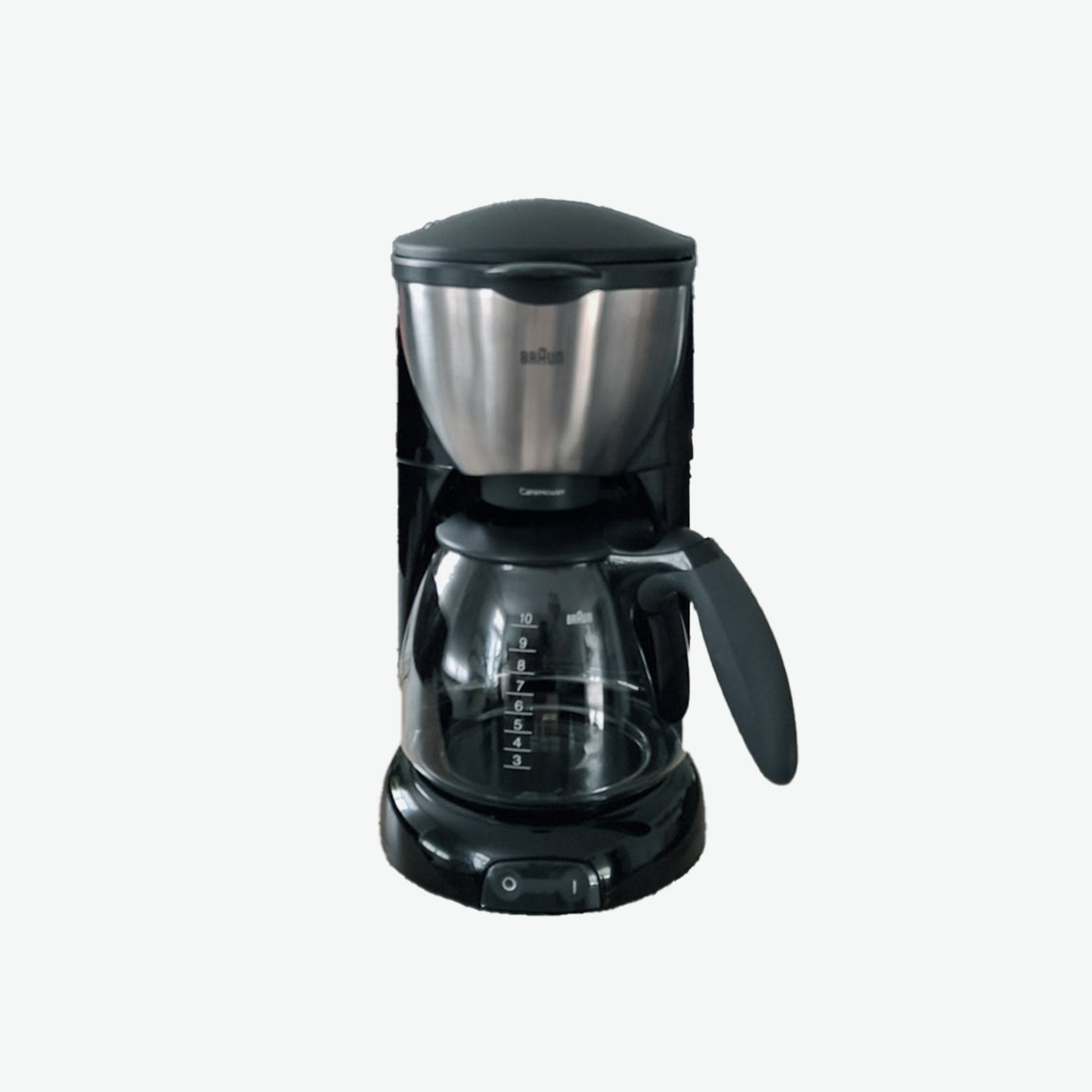 Braun KF 570/1 Kaffeemaschine mit 10-Tassen-Glaskanne