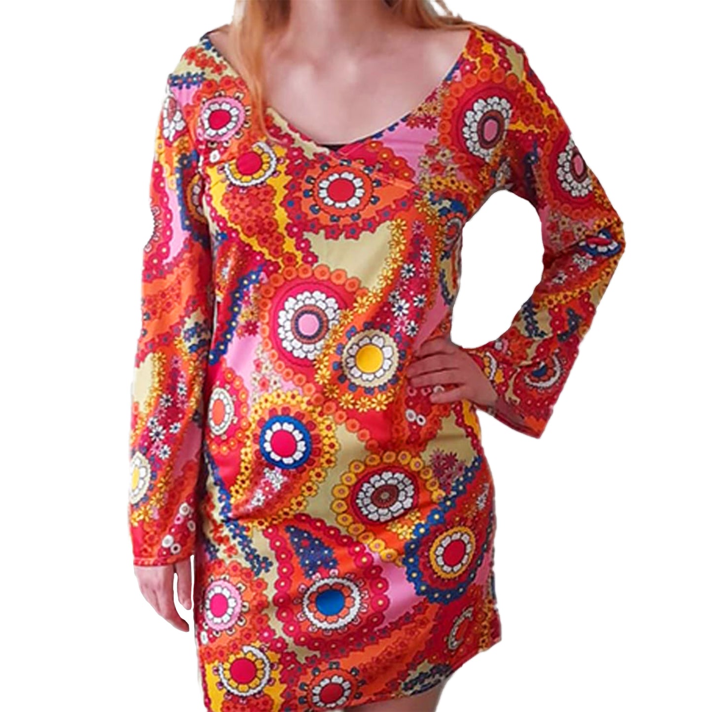 Hippie Kostüm Kleid, Damen