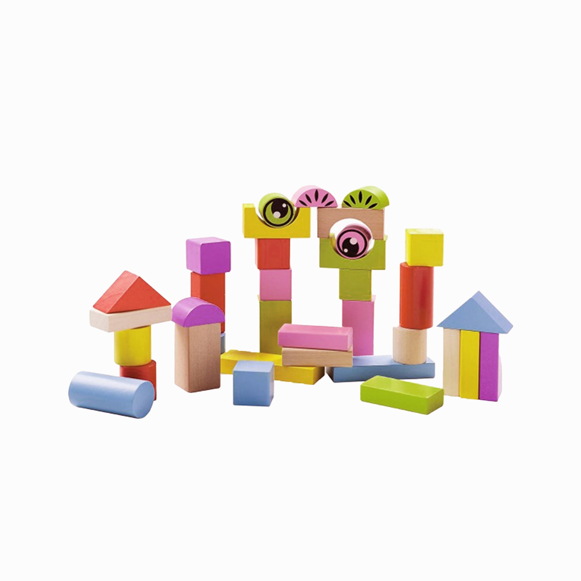 Holz Lauflernwagen mit Spielelementen