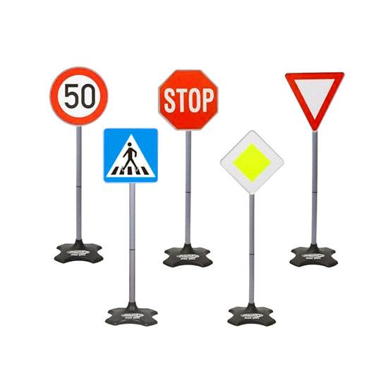 JAMARA - Traffic-Set mit 5 verschiedenen Verkehrsschildern