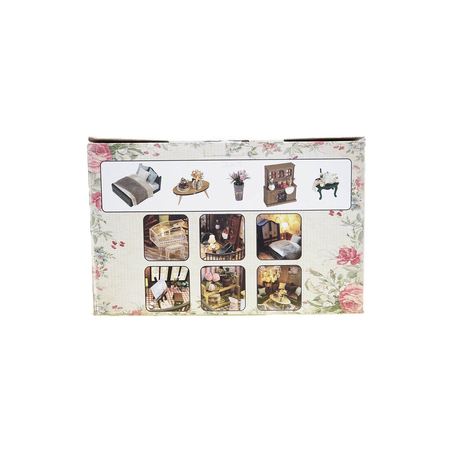 Möbel und Dekoration im Cuteefun Miniaturhaus