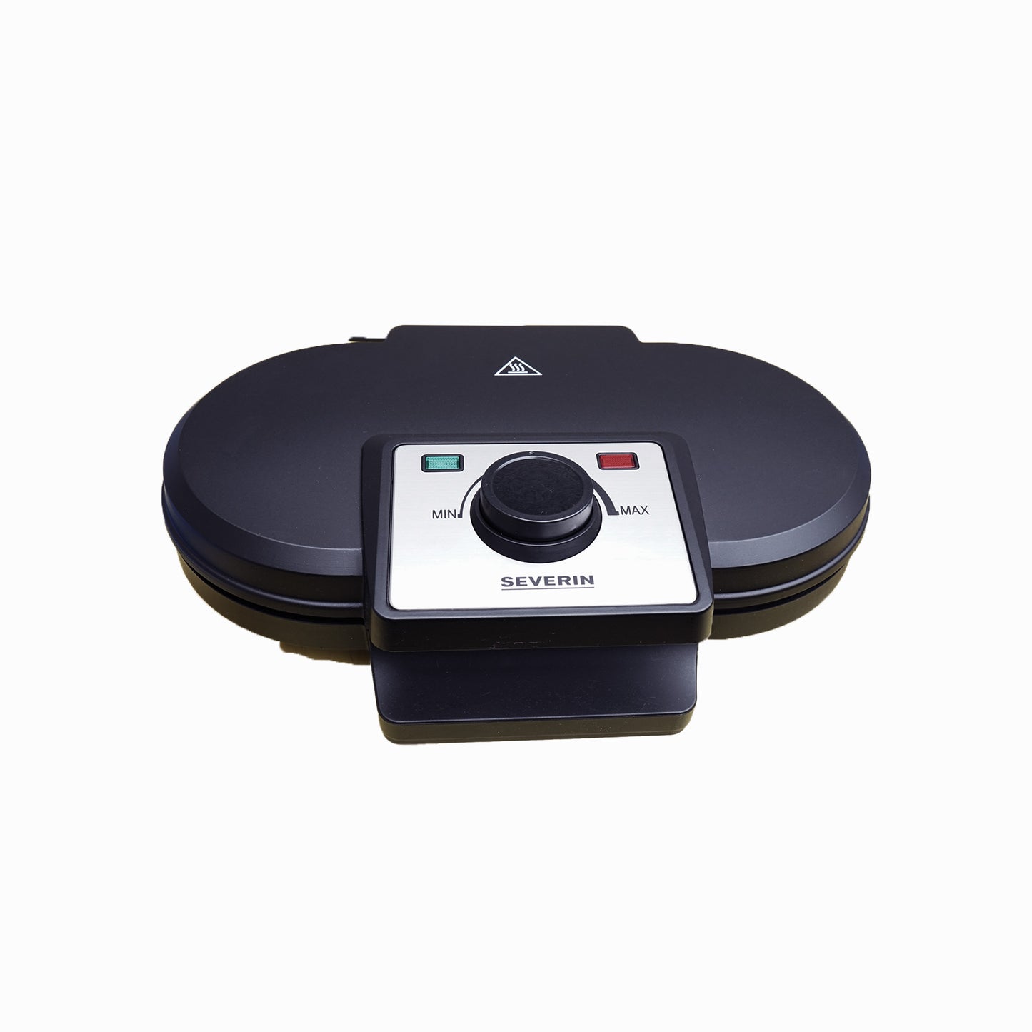 Temperaturkontrolle und Betriebsanzeige des Severin WA2106 Doppel-Waffeleisens