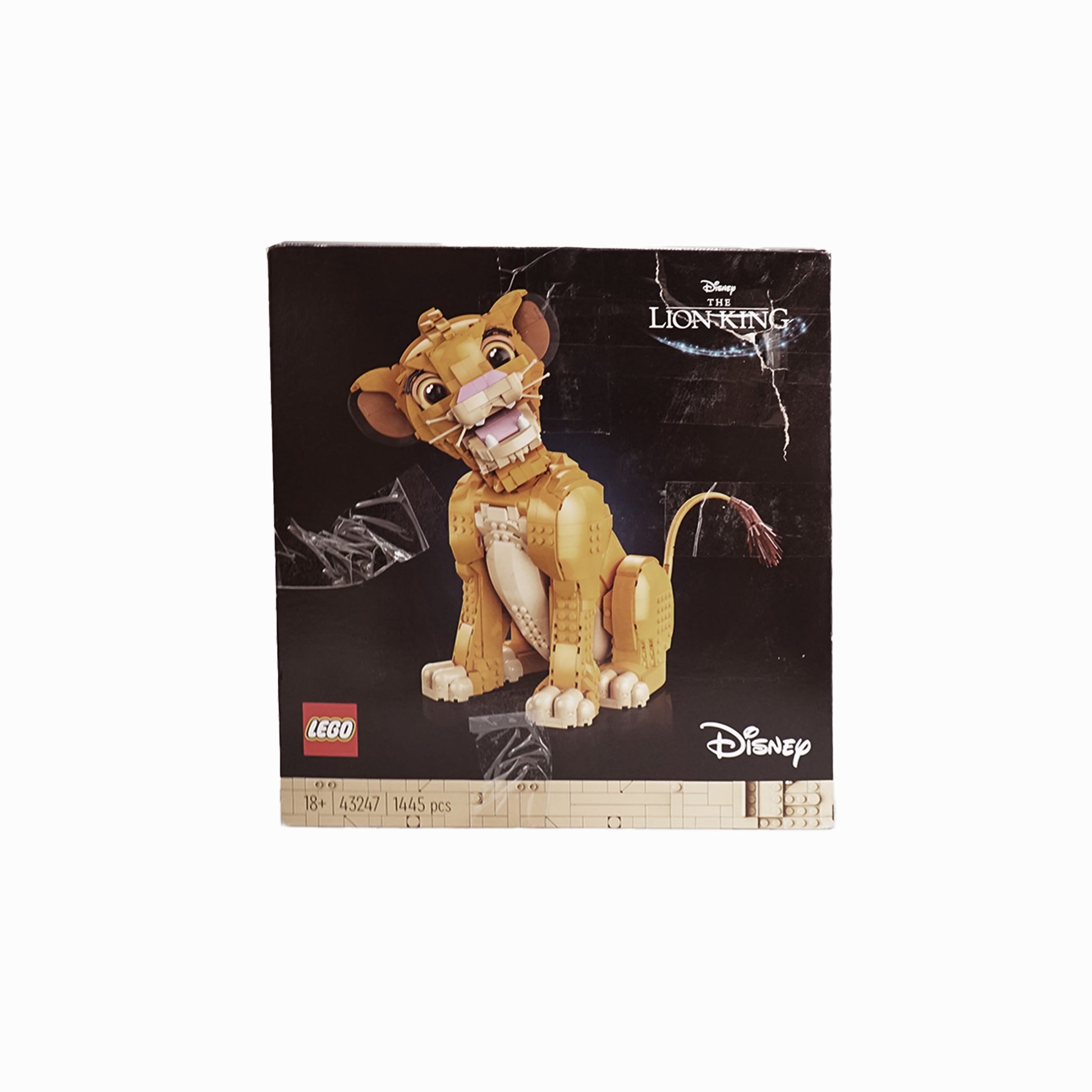 LEGO Disney 43247 Simba, der Junge König der Löwen