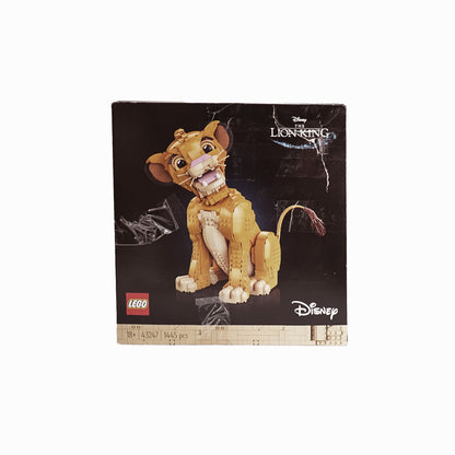 LEGO Disney 43247 Simba, der Junge König der Löwen