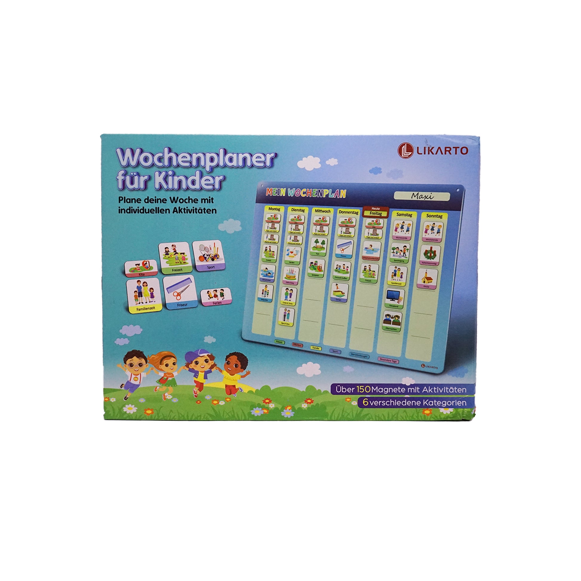 LIKARTO Wochenplaner für Kinder