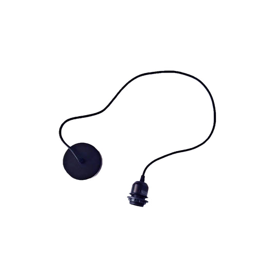 Linkind E27 Lampenaufhängung mit Schraubring in Nahaufnahme