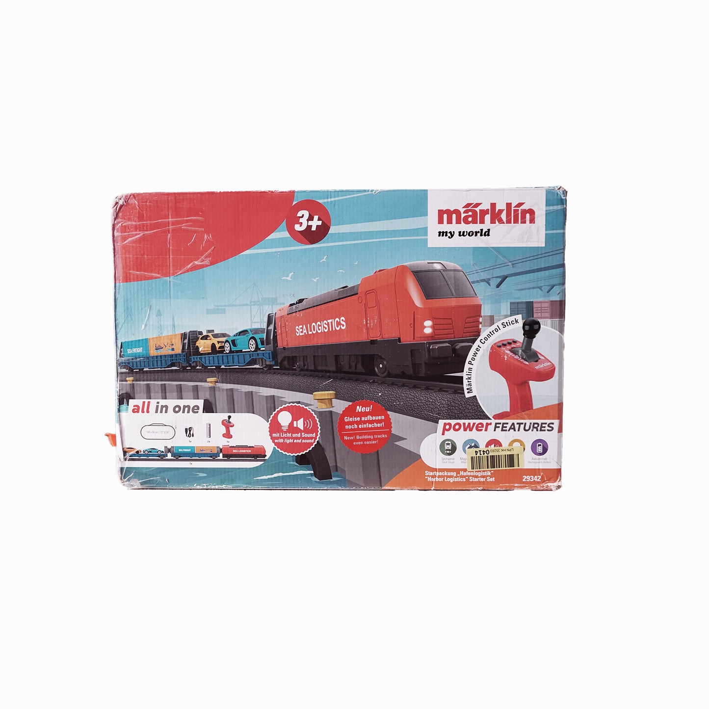Märklin My World Hafenlogistik – Elektrischer Güterzug H0 Startset