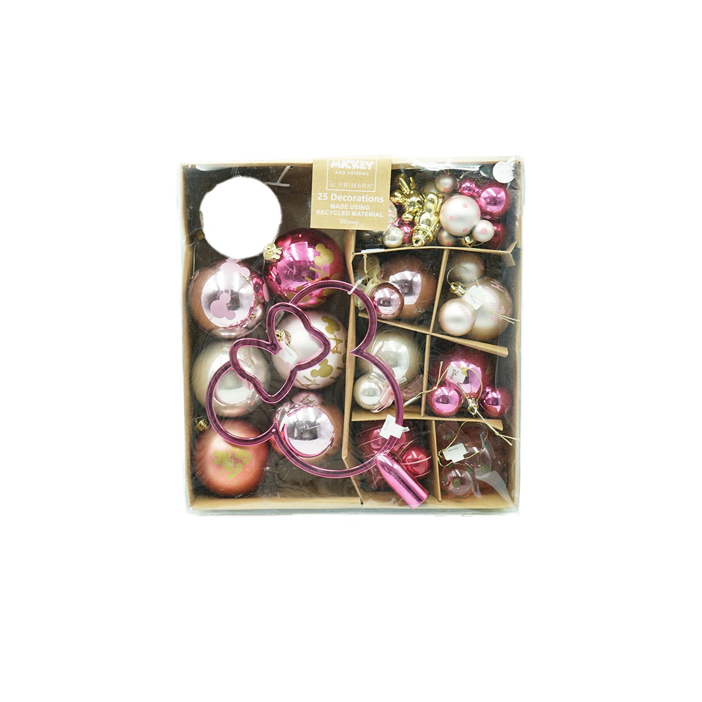 Mickey-Mouse Weihnachtsornament aus offizieller Disney Kollektion