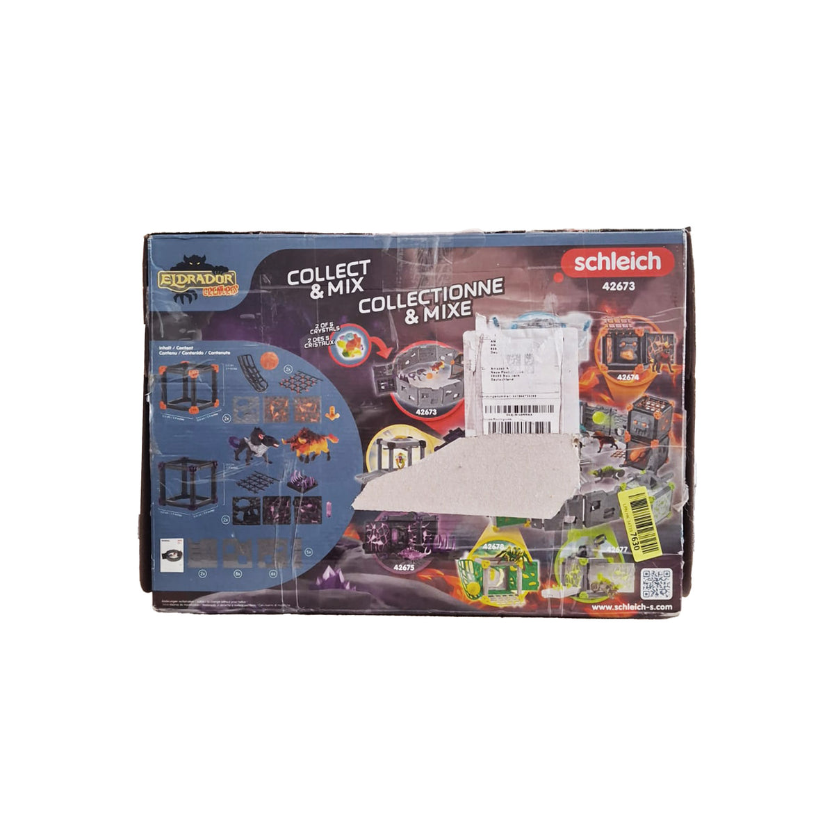 Battle Cave Arena 42673 mit Zubehör und Spielfiguren