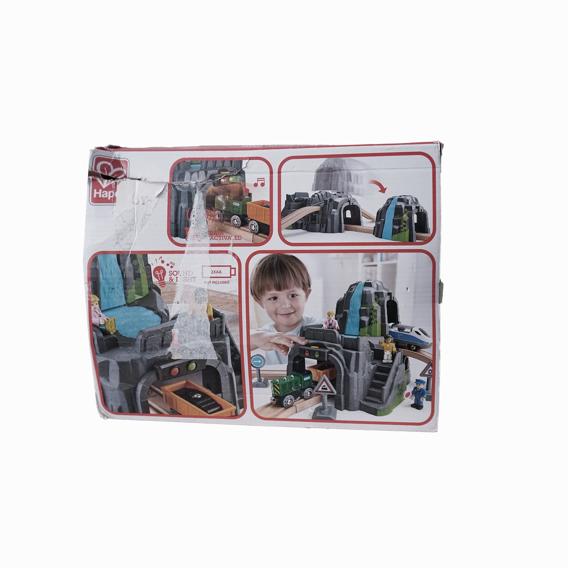 Hape Holzeisenbahn Spielset für Kinder ab 3 Jahren